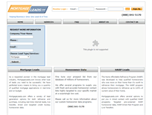 Tablet Screenshot of mortgageleads.com