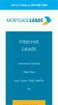 Mobile Screenshot of mortgageleads.org