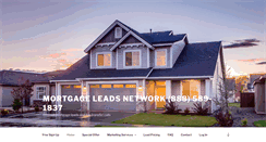 Desktop Screenshot of mortgageleads.net