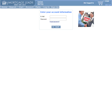 Tablet Screenshot of leads.mortgageleads.net